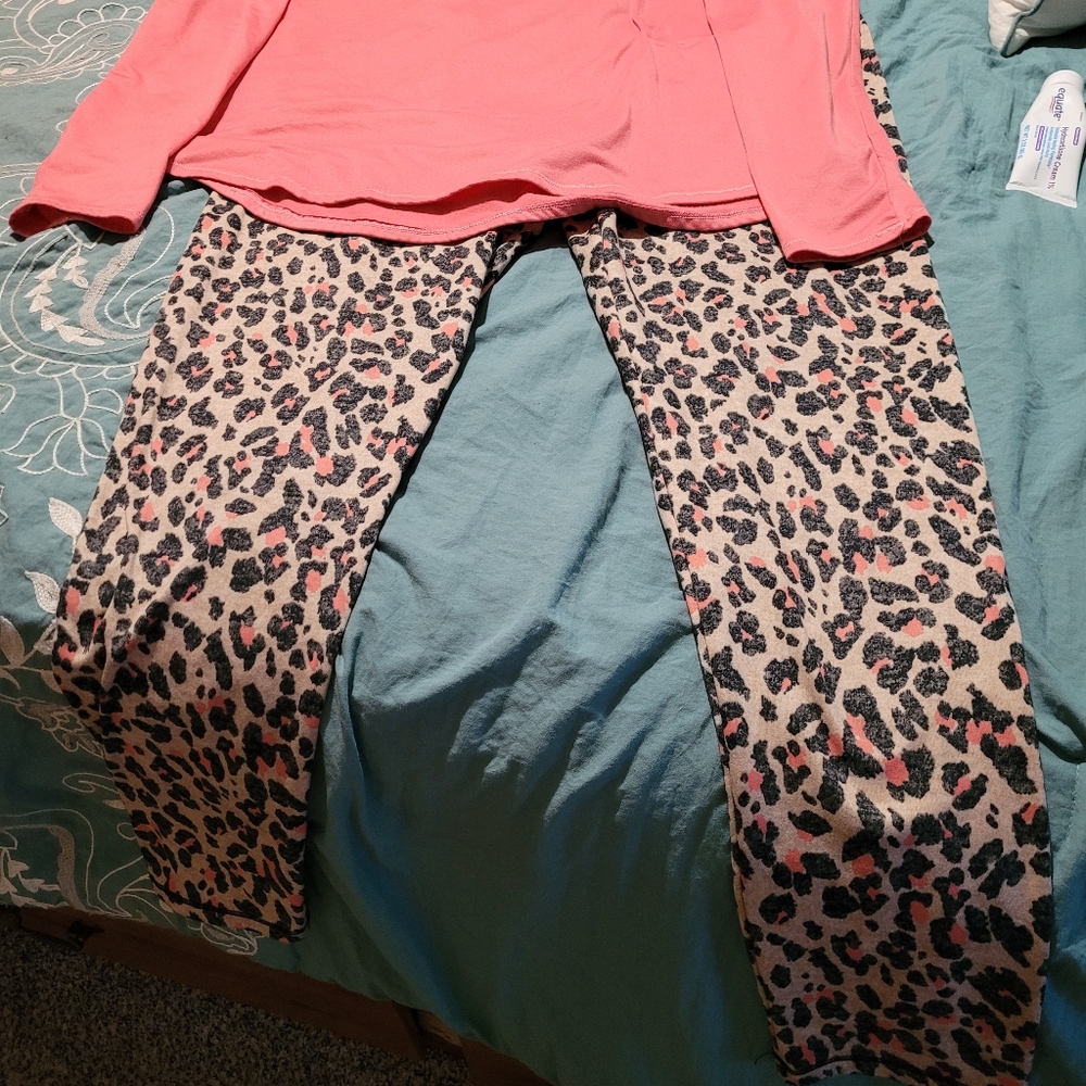 Animal Print Pajams